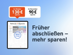 ​​Aktionsbundle – MAZ Digital inkl. Tablet​