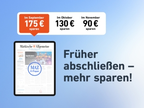 ​​Aktionsbundle – MAZ Digital inkl. Tablet​