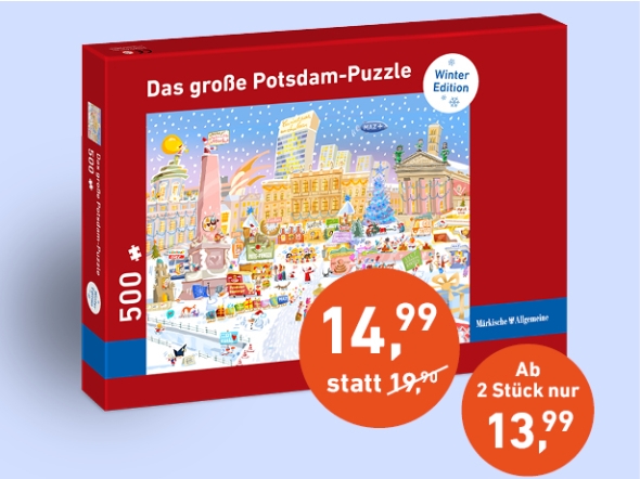 Das große Potsdam-Puzzle Winter Edition