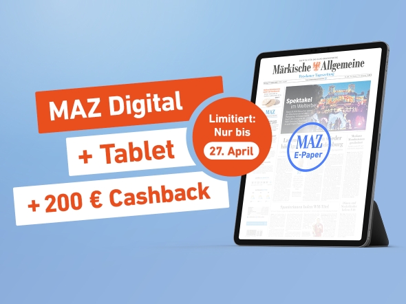 Aktionsbundle – MAZ Digital inkl. Tablet