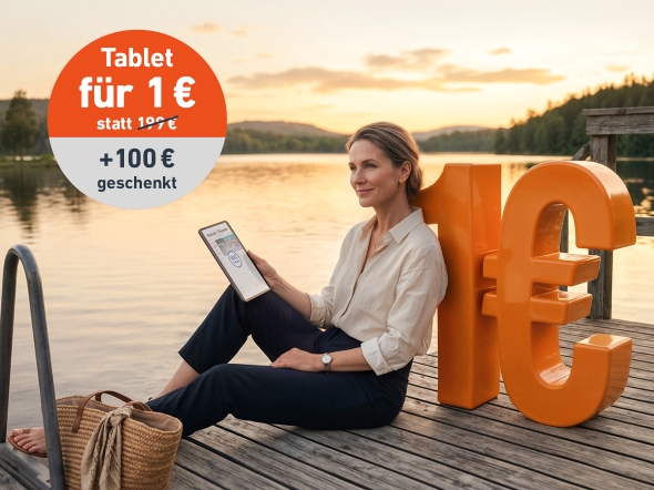 Aktionsbundle – MAZ Digital inkl. Tablet
